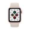 Imagine 1/2 - Apple Watch SE (v2) GPS, 40mm, Starlight, fehér sportszíjjal