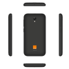 Imagine 3/3 - Orange Rise 34 Mobiltelefon, Kártyafüggetlen, Dual Sim, 1GB/4GB, Black (fekete) + ajándék 149 lej értékben