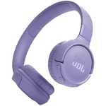Casti audio wireless on-ear JBL Tune 520BT, JBL Pure Bass Sound, Bluetooth 5.3, Asistent vocal, Violet (mov)
