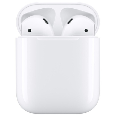 Apple AirPods2 vezeték nélküli fülhallgató, vezetékes töltőtokkal