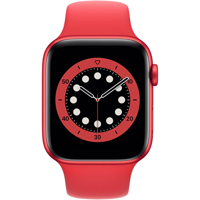 Apple Watch Series 6 GPS, 44 mm, Red  Alu (piros)
