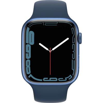 Apple Watch Series 7 GPS, 41 mm, Blue Aluminium (kék)