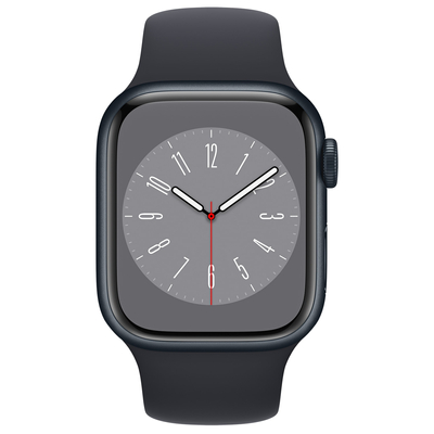 Apple Watch Series 8 Cellular, 45mm, Midnight (fekete)