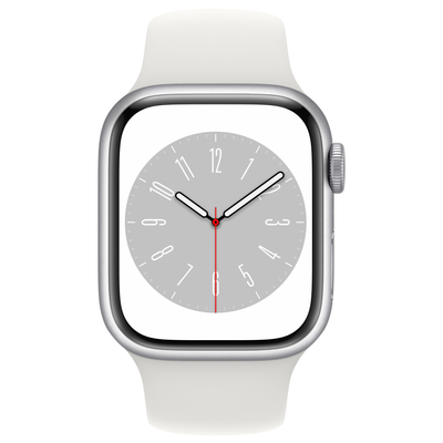 Apple Watch Series 8 GPS 45mm, Silver (ezüst)