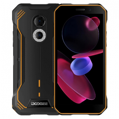Doogee S51 Mobiltelefon, Kártyafüggetlen, Dual Sim, 4GB/64GB, Volcano Orange (narancs) + ajándék 149 lej értékben