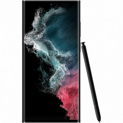 Samsung Galaxy S22 Ultra 5G Mobiltelefon, Kártyafüggetlen, Dual Sim, 12GB/256GB, Phantom Black (fekete) + ajándék 149 lej értékben