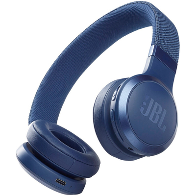 JBL Live 460NC Fejhallgató, Zajszűrő, Bluetooth, Hang asszisztens, Kék