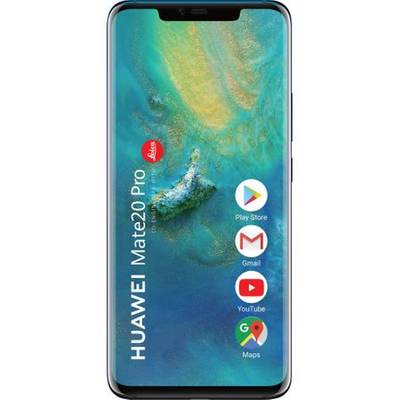 Huawei Mate 20 Pro Használt Mobiltelefon, Kártyafüggetlen, 6GB/128GB, Twilight (kék)