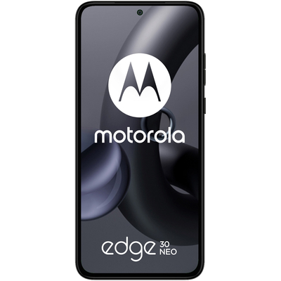 Motorola Edge 30 Neo Mobiltelefon, Kártyafüggetlen, Dual Sim, 8GB/128GB, Black Onyx (fekete)