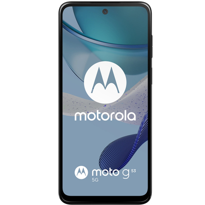 Motorola G53 5G Mobiltelefon, Kártyafüggetlen, Dual Sim, 4GB/128GB, Ink Blue (kék) + ajándék 149 lej értékben
