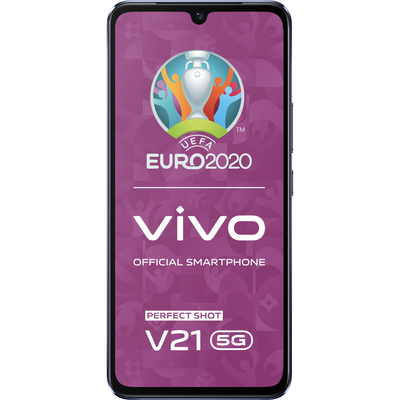 Vivo V21 5G Mobiltelefon, Kártyafüggetlen, Dual Sim, 8GB/128GB, Dusk Blue (kék) + ajándék 149 lej értékben