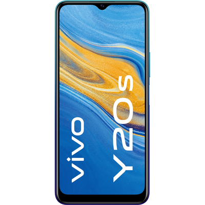 Vivo Y20s Mobiltelefon, Kártyafüggetlen, Dual Sim, 4GB/128GB, Nebula Blue (kék)