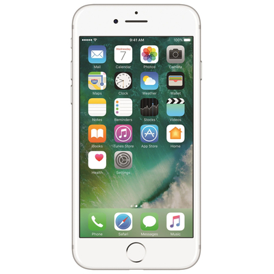 Használt Mobiltelefon - Apple iPhone 7, Kártyafüggetlen, 32GB, Silver (ezüst) + ajándék 149 lej értékben