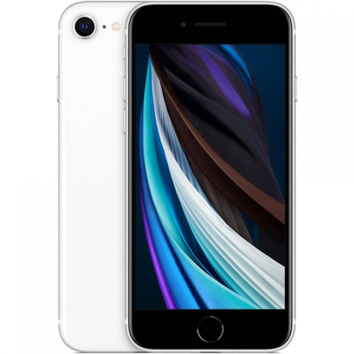 Apple iPhone SE 2020 Mobiltelefon, Kártyafüggetlen, 64GB, Fehér